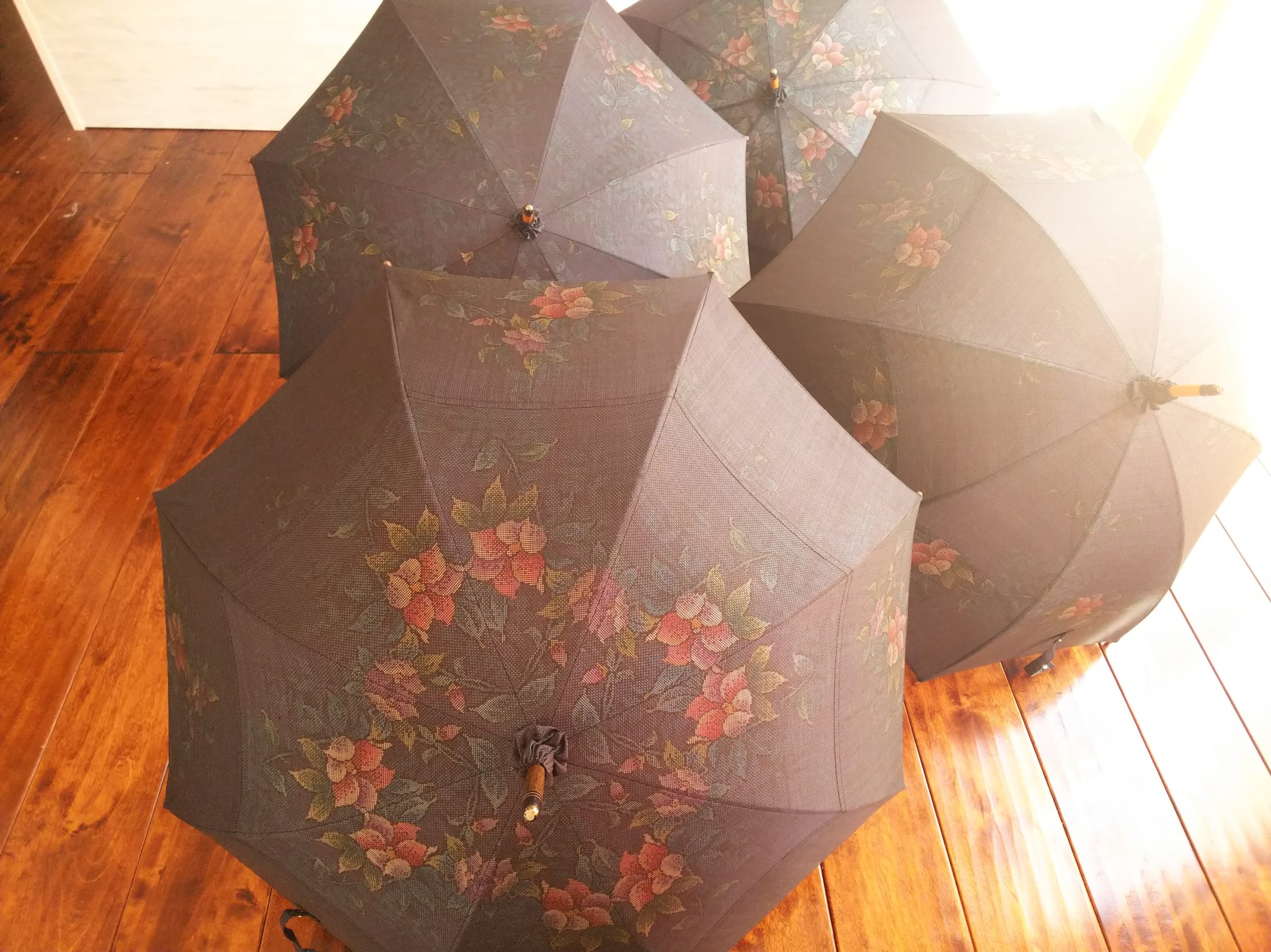 本場大島紬の日傘 | atelier すずきの洋傘 -きものを日傘にリメイク・リサイクル-