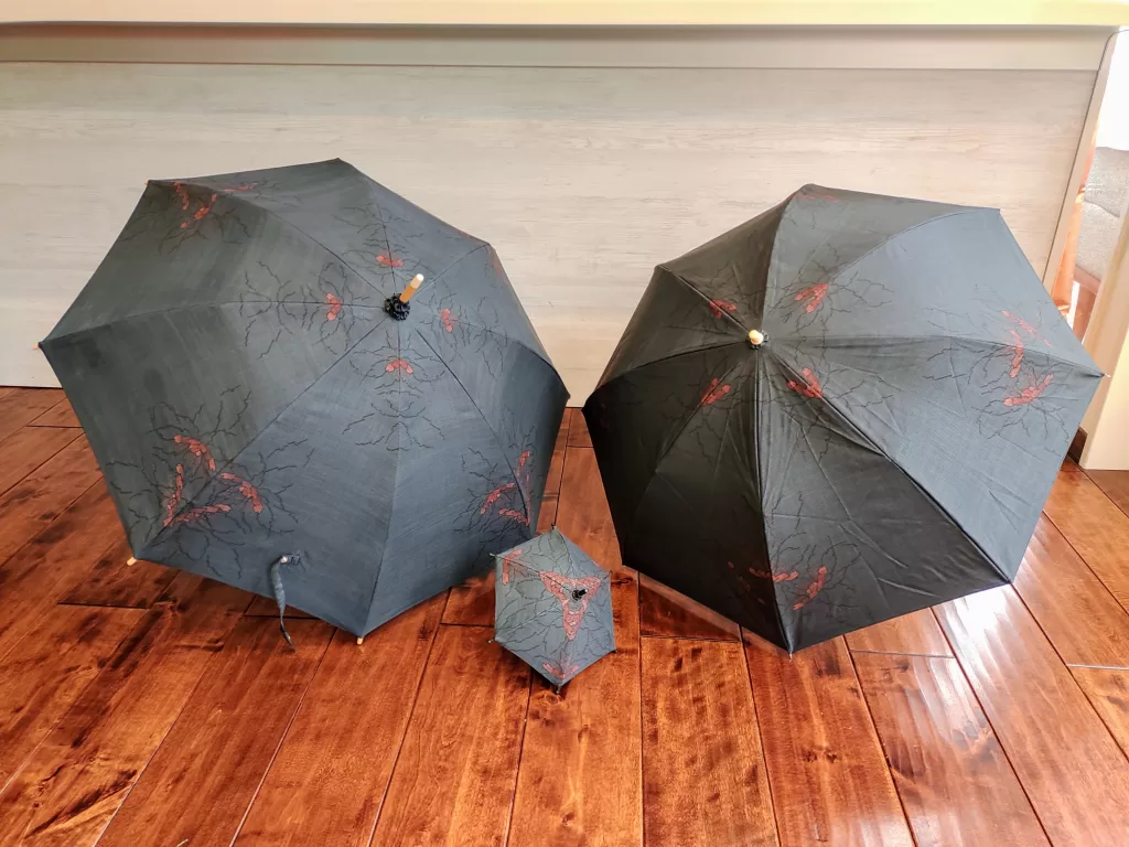 着物の日傘　ミニチュア傘