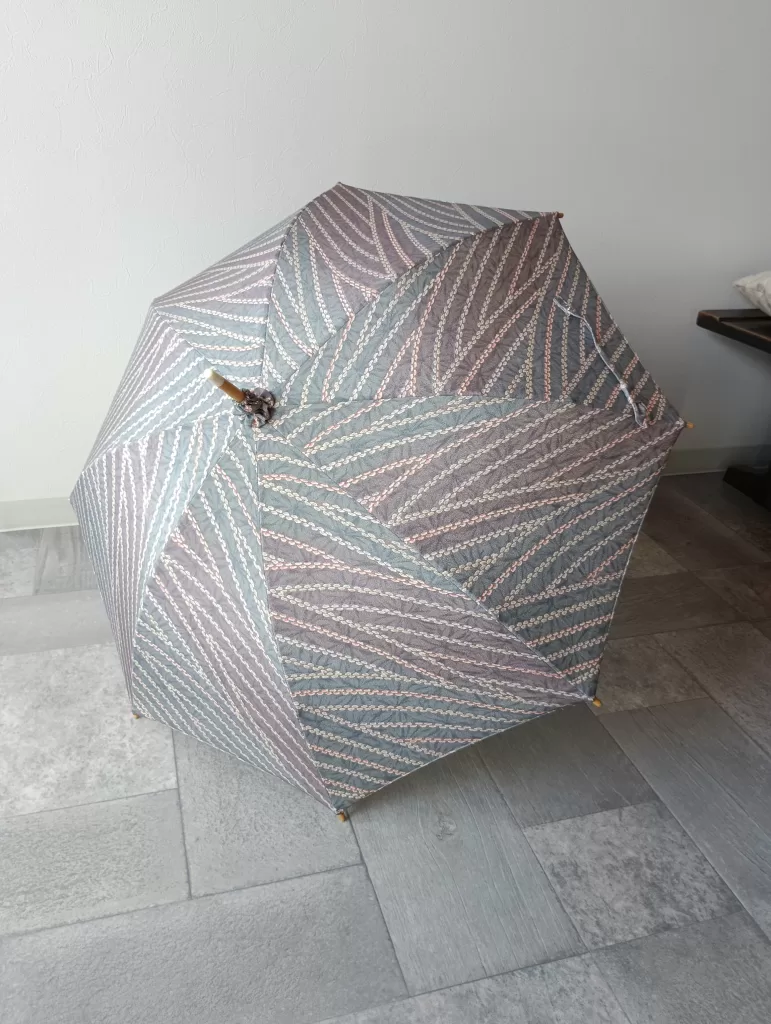 着物リメイク日傘
