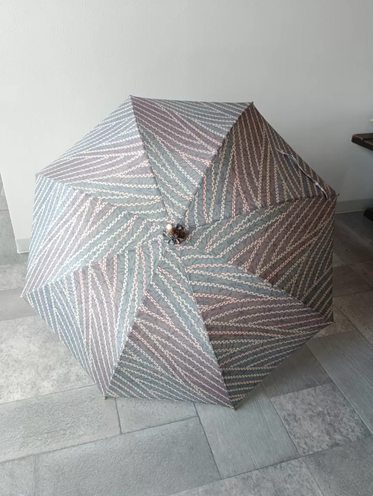 着物リメイク日傘