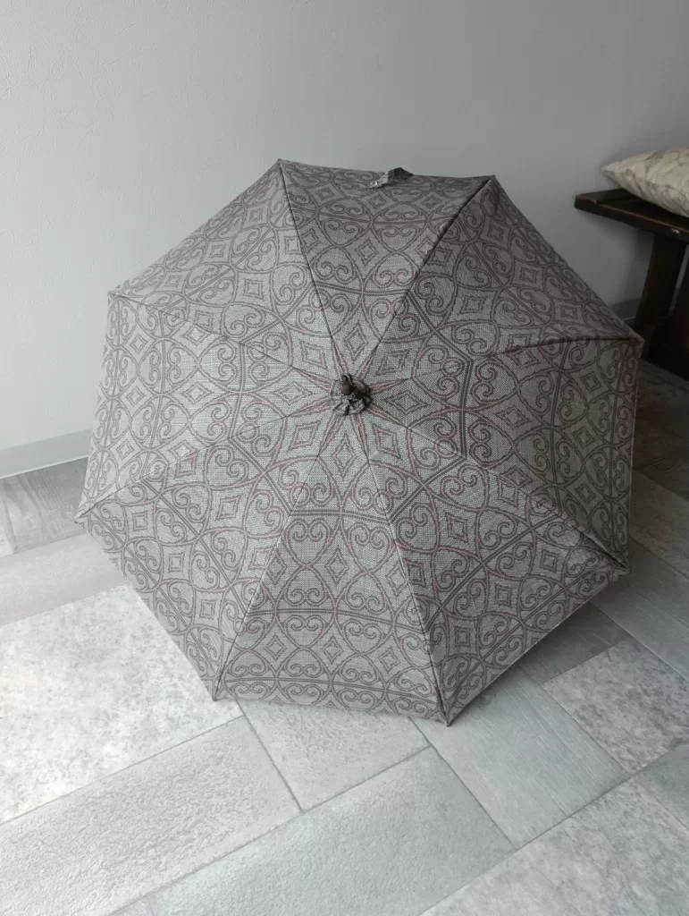 着物　リメイク　日傘