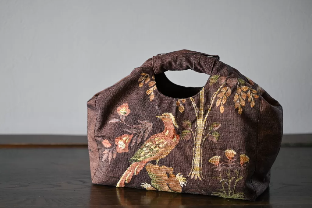 帯リメイクバッグ