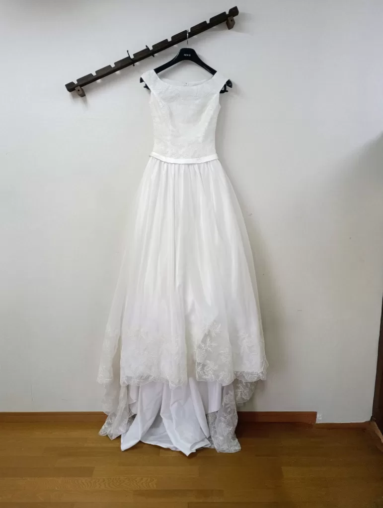 ウエディングドレス リメイク